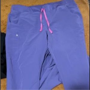 Amethyst Figs Scrub Pants XXLT